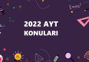 2022 AYT Fizik Konuları Ve Soru Dağılımı - YKS 2022