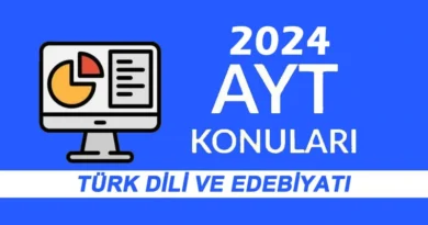 2024 AYT Türk Dili ve Edebiyatı Konuları ve Soru Dağılımı
